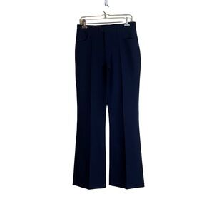 Zara navy bootcut trousers. Size medium